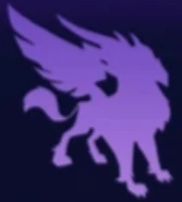 A silhouette of the Griffin as found on the character customization screen.