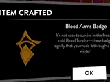 Blood Arms Badge