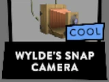 Wylde's Snap Camera