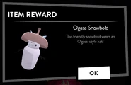 Obtaining the item.