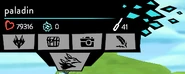 The Star Fragments as seen in the player HUD.