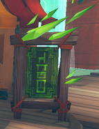 The sign outside of Twigla's Workshop