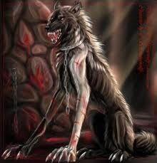 blood moon wolf