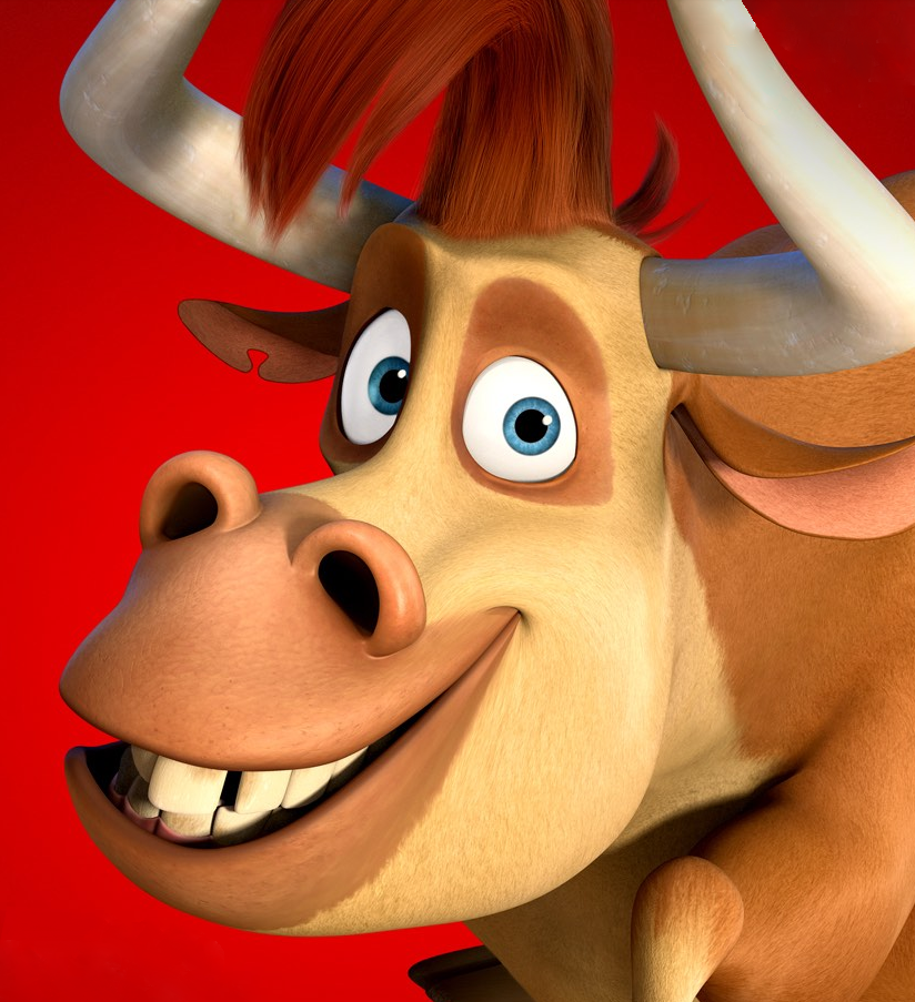 Bones is a bull and a main character in Ferdinand. 