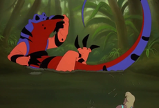 Lou pauses to tease Zak about seeing him as "exotic stew