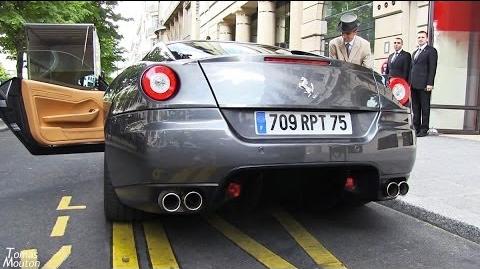 Ferrari 599 GTB Fiorano - Starts and acceleration!!