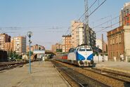 333-074 en Valladolid con el Talgo Salamanca-Barcelona