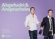 Fest und Flauschig-Werbeplakat abgefuckt und anspruchslos