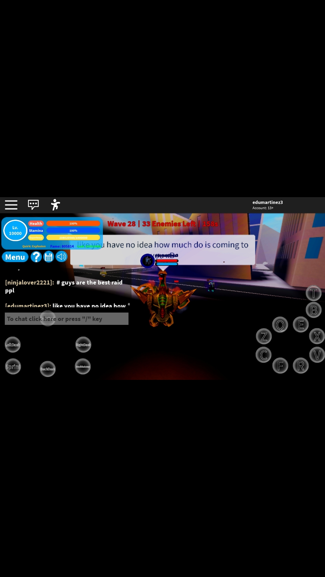 Boku No Roblox Raid Discord