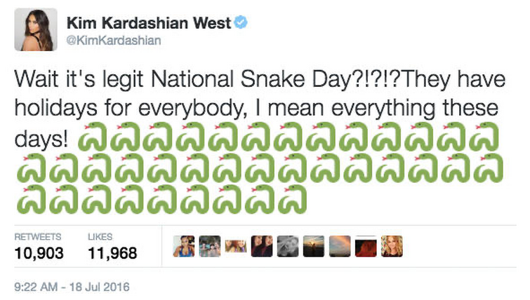 Happy National Serpent Day