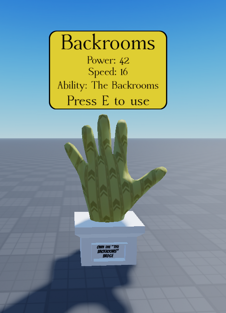 Backrooms (Obby Creator) 