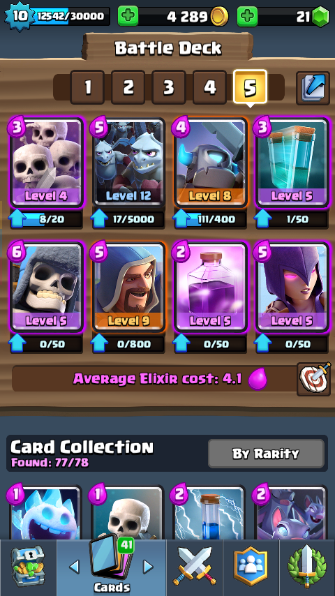 Really good deck for arena 5