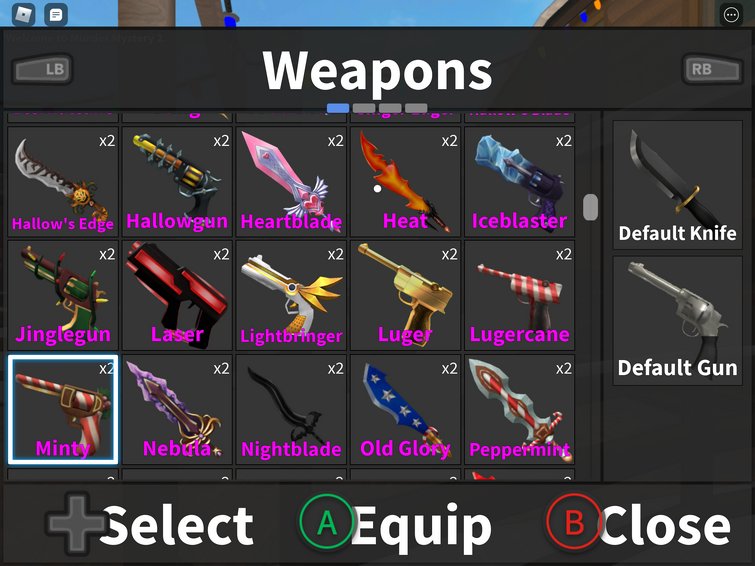 Does anyone want to trade for my chroma seer or chroma laser :  r/MurderMystery2