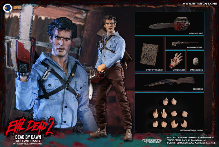 The Evil Dead 40th Anniversary Ultimate Ash Williams Figure