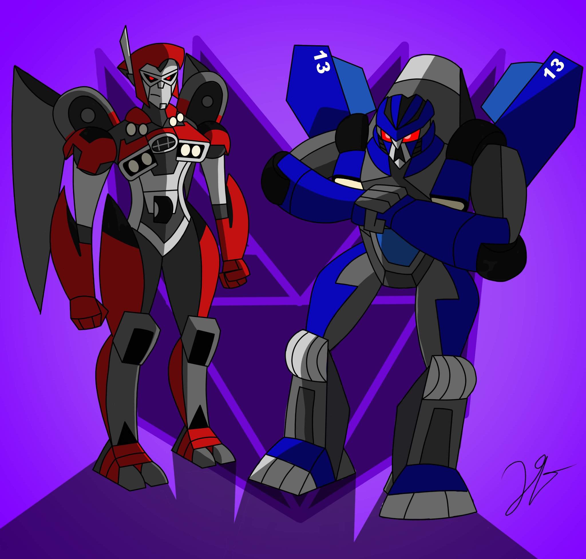 Shatter and Dropkick Style Transformers Animated Fandom