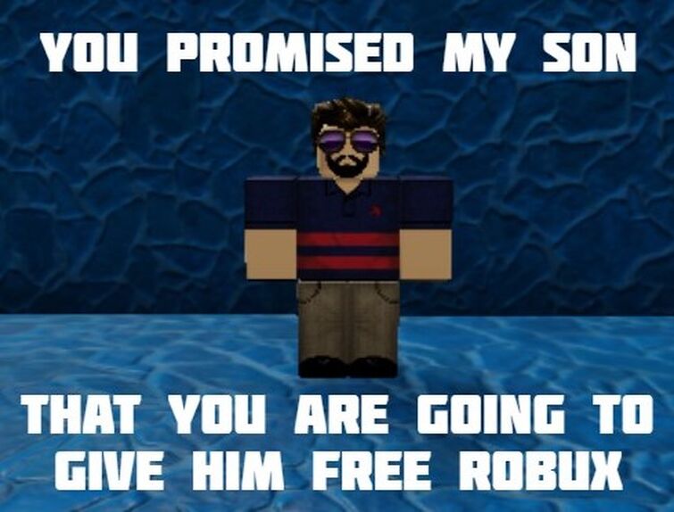 Angry Dad Free Robux Meme Fandom - i need robux meme