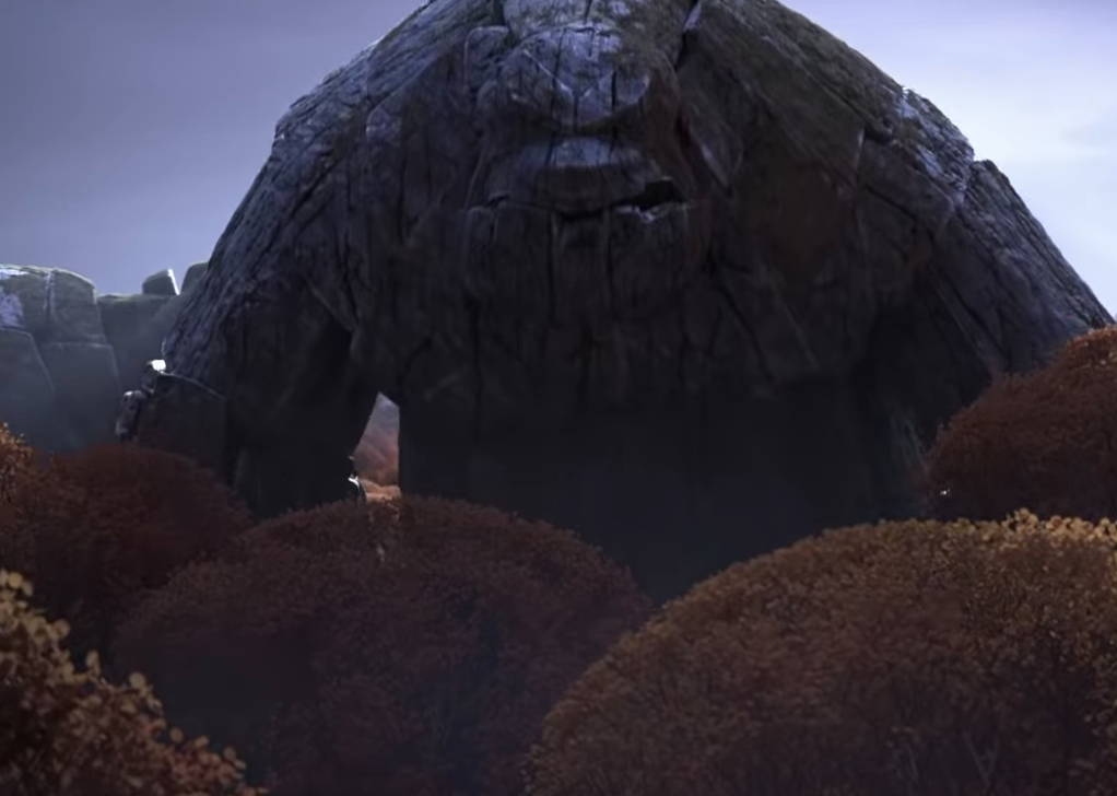 rock characters from frozen