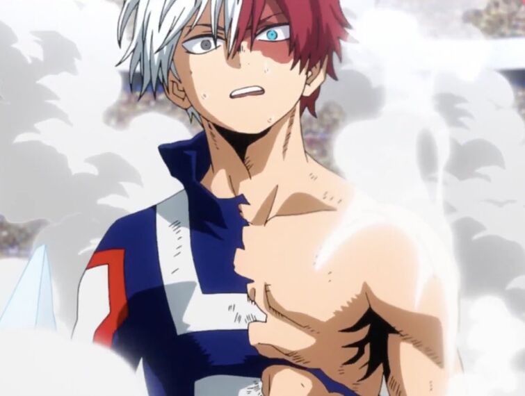 GET RUMBLED STAY HUMBLED 🔥 🗣️🔥🗣️ #myheroacademia #todoroki #eren #, todoroki screaming