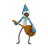 Paddleball Mordecai