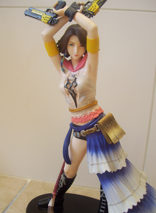 FINAL FANTASY X-2 Yuna 1/6フィギュア Final fantasy X-2 YUNA 1/6 scale soft vinyl statue figure