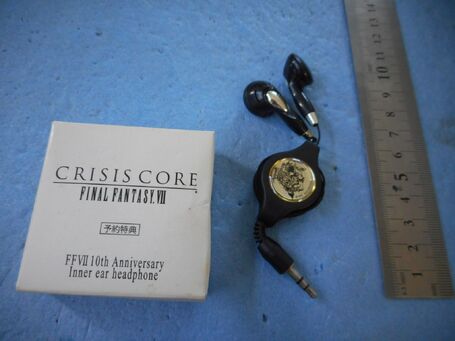Final Fantasy VII Crisis Core 10th Anniversary Inner Ear