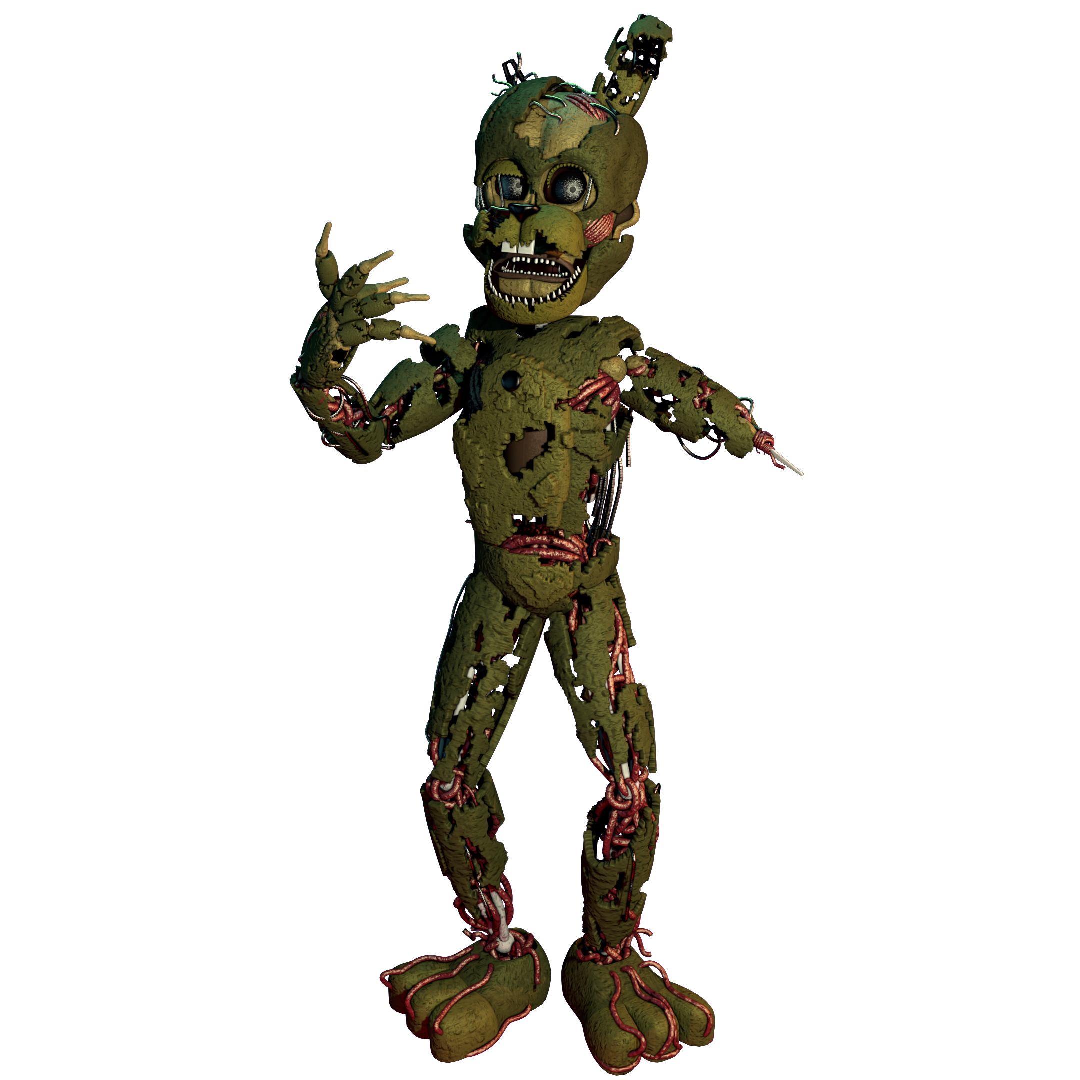 Tattered Chica, FNAF 6 Pizzeria Simulator Wiki