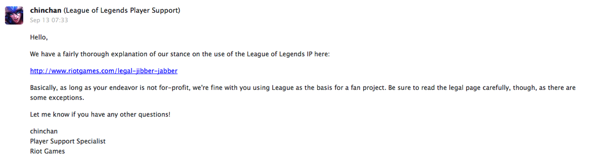 Riot Games Support