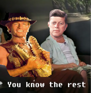 Australian and JFK