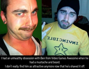 Ladies love facial hair.