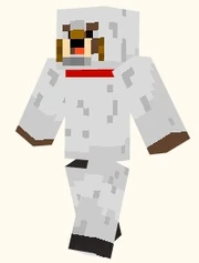 Deacon as the family dog.