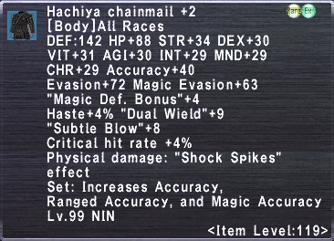 Hachiya Chainmail +2