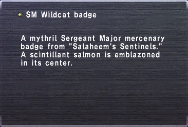 SM Wildcat badge