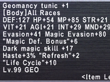 Geomancy Tunic +1