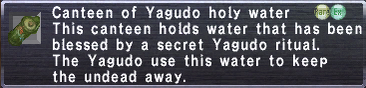 Yagudo Holy Water