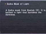 Galka Mask of Light