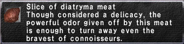 Diatryma Meat