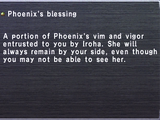 Phoenix's blessing