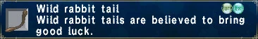 Wild Rabbit Tail | FFXIclopedia | Fandom