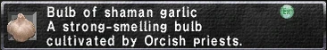 Shaman Garlic
