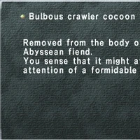 Bulbous Crawler Cocoon Ffxiclopedia Fandom The dravanian hinterlands (x:9.3 y:19.0) other locations. bulbous crawler cocoon ffxiclopedia