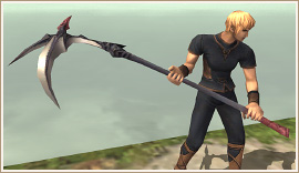 Crepuscular Scythe ingame