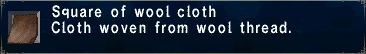 Wool Cloth
