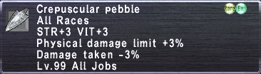 Crepuscular Pebble