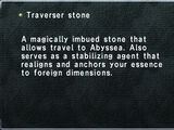 Traverser stone