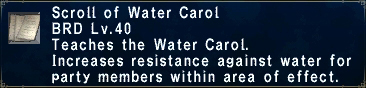 Water Carol