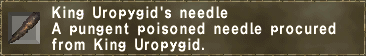 King Uropygid's needle.png