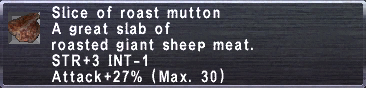 Roast Mutton FFXIclopedia Fandom Latest