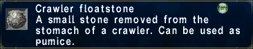 Crawler Floatstone