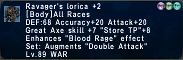 Ravager's Lorica +2