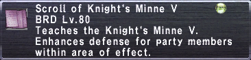 Knight's Minne V